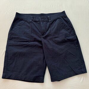Mid Rise Stretch-Waist Shorts